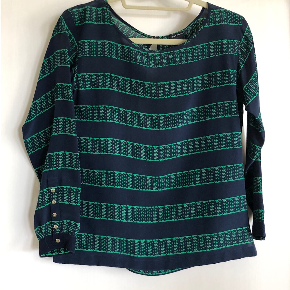 Club Monaco silk blouse